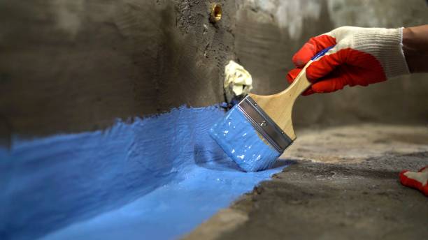 Commercial Crawl Space Encapsulation project at a Ridgefield Park, NJ business property by SJ Waterproofing Pros
