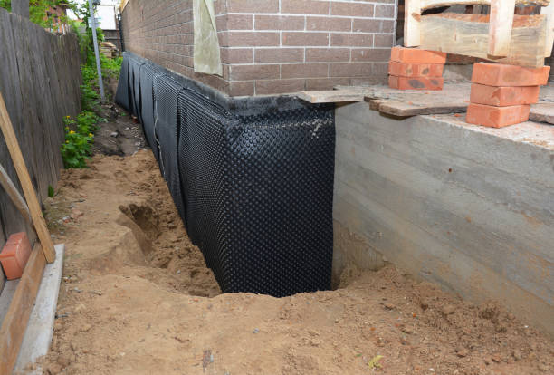 SJ Waterproofing Pros technician performing targeted Crawl Space Encapsulation assessment in Ridgefield Park, NJ